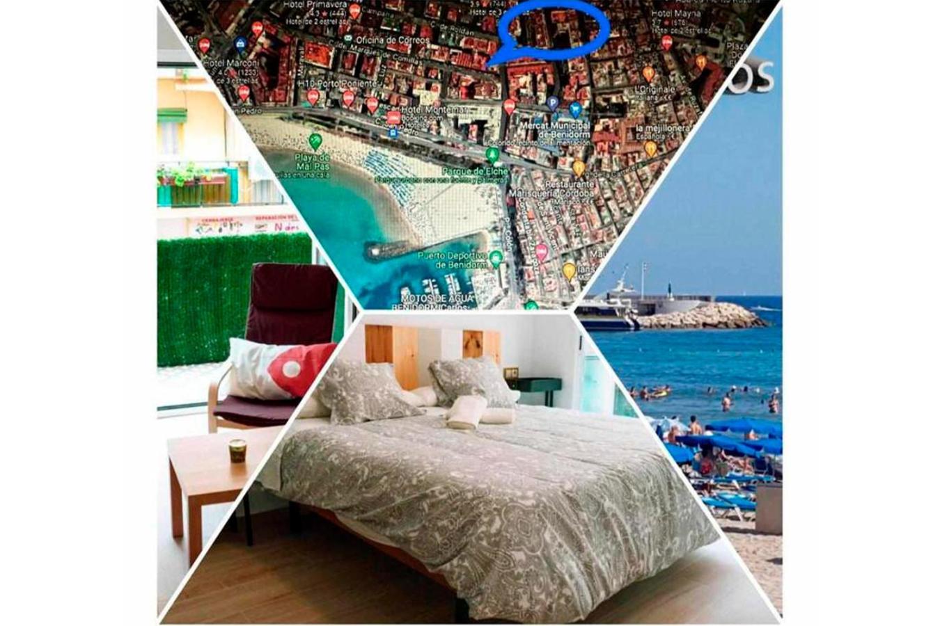 Centralmar Centro Superior Apartaments 베니돔 외부 사진